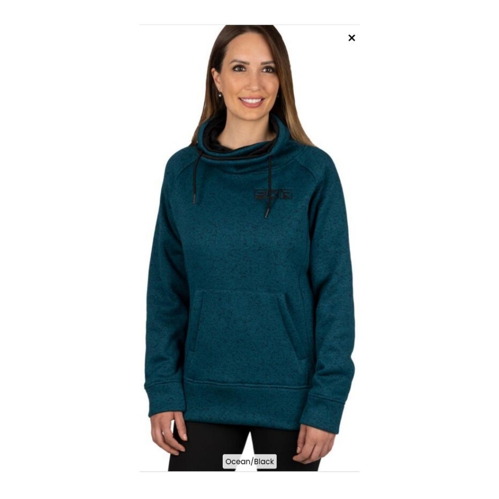 Ocean Black Women's Hoodie